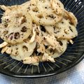 ☆さぶ☆☆'s cooksnap of when they made ＊簡単！レンコンと鶏肉のゆかり和え＊.