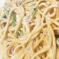 WHITE1230's cooksnap of when they made 簡単☆ほうれん草とツナのクリームパスタ.