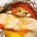 たーそ's cooksnap of when they made 簡単！秋鮭のホイル焼き.