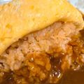 myanwoo's cooksnap of when they made 簡単炊飯器ケチャップライス(オムライス).