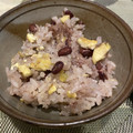 たまゴン♪'s cooksnap of when they made ずるして簡単☆栗入りお赤飯♪.