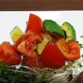 ゆかみちこ's cooksnap of when they made アボカドわさび醤油サラダ.