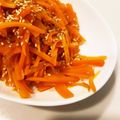 mianmian's cooksnap of when they made 簡単で常備菜に便利！にんじんのきんぴら☆.