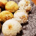 ma04tsu's cooksnap of when they made たこ焼き器で焼きおにぎり.