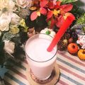 虹色♪︎ちゅーりっぷ's cooksnap of when they made 苺と豆腐のスムージー。忙しい朝にどうぞ！.