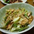＊あさみゃん＊'s cooksnap of when they made 余り野菜と油揚げのマヨぽん炒め.