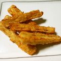 midokun's cooksnap of when they made おつまみに食べ過ぎ注意!!ゴボウの唐揚げ.