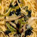 はなちゃん929's cooksnap of when they made 白だしで簡単 きのことなすの和風パスタ.