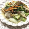 フジぽん's cooksnap of when they made 市販シュウマイに野菜追加☆中華あんかけ.