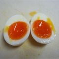 卯月のうさぎ２０１４'s cooksnap of when they made 簡単！　半熟ゆで卵.