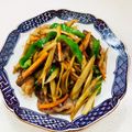 あっこ姉's cooksnap of when they made ピーラーで簡単♡牛肉とごぼうの金平.