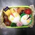 ♡sakuyu♡'s cooksnap of when they made ウルトラマン弁当☆キャラ弁.
