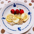 ﾁｲﾁｬﾝﾏﾏ's cooksnap of when they made 簡単、豪華、生タラとレモンのグリル.