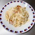 K0A9O0R8U♪'s cooksnap of when they made シャキシャキ美味！キャベツカルボナーラ.