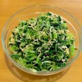 クックOBLHGG☆'s cooksnap of when they made 大根の間引き菜（大根の葉）とちりめん❖.