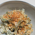 ｅｋ４'s cooksnap of when they made ゴーヤのごまマヨ和え☆わさび風味.