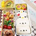 ﾋﾟﾝｸ☆ﾏｶﾛﾝ's cooksnap of when they made 運動会キャラ弁くるくるサンドイッチお弁当.