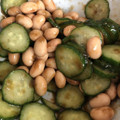 a0024755's cooksnap of when they made 簡単！蒸し大豆で海苔の佃煮と胡瓜の和え物.