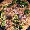 oyuking's cooksnap of when they made 鯖缶とブロッコリーのスパゲッティ.