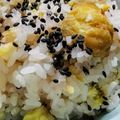 triagered's cooksnap of when they made ✺栗おこわ✺　炊飯器で簡単♪.