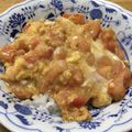 北京パンダ's cooksnap of when they made 簡単ランチ♪トロ~っと トマ玉丼.