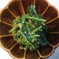R2016's cooksnap of when they made ほうれん草のごまくるみ和え.