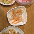 もっちちー's cooksnap of when they made 簡単美味★もやしと人参のナムル.