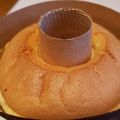 りうに's cooksnap of when they made ふんわりしっとりシフォン(13cm型).