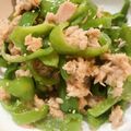 ズボラ母ちゃんの夜食's cooksnap of when they made ピーマンツナ炒め.