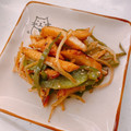 煮卵×007's cooksnap of when they made ピーマンともやしのはんぺん炒め.