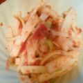 ☆KikiRara☆'s cooksnap of when they made 山うどの梅おかか和え.