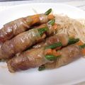 アズーロコンパクト's cooksnap of when they made いんげんとにんじんの甘辛肉巻き！！.