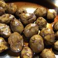 Bassan's cooksnap of when they made 栗の甘露煮.