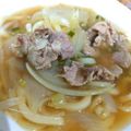 ユーロン's cooksnap of when they made お鍋一つで♪肉うどん.