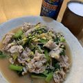 ユルゲン's cooksnap of when they made 九条ネギの豚バラ味噌炒め。.
