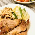 LimeLunch's cooksnap of when they made tonさんちの味噌焼きton（焼き豚）.