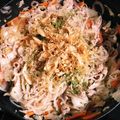 h184's cooksnap of when they made ヘルシー！糸こんにゃくでソース焼きそば？.