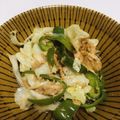 tumitumiki's cooksnap of when they made 低カロ＠キャベツ＋ツナ＋αを焼肉のたれで.