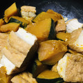 ぴる吉's cooksnap of when they made 我が家の煮物♪厚揚げとかぼちゃ煮.