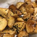 maigo's cooksnap of when they made パリパリ✴❇あめ芋☺♥☺.