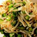 クックみゅーみゅー's cooksnap of when they made オクラともやしのネバネバ混ぜ混ぜ.