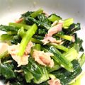 ★ちゅんママ☆'s cooksnap of when they made 小松菜とツナのナムル.