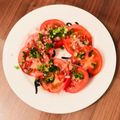 3yes's cooksnap of when they made かけるだけ◎鰹節とポン酢のさっぱりトマト.
