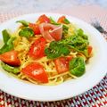アイリッシュショコラ's cooksnap of when they made トマトとバジルの冷製パスタ.