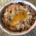 Yokchina's cooksnap of when they made 半熟卵とチーズのせ♪とろとろ焼きカレー♡.