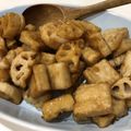 YKangelica's cooksnap of when they made ☆生麩とレンコンのごちそう甘辛炒め☆.