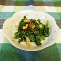 龍青空ママ's cooksnap of when they made ほうれん草の海苔ナッツ和え❀.