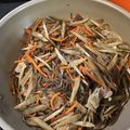 クックK7YJEK☆'s cooksnap of when they made 主役級 豚肉入り きんぴらゴボウ.