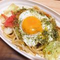 速めのパブロ's cooksnap of when they made 深夜食堂の焼きそば（目玉焼きのせ）.