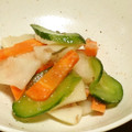 明るい食卓's cooksnap of when they made 夏野菜の梅甘酒浅漬け.